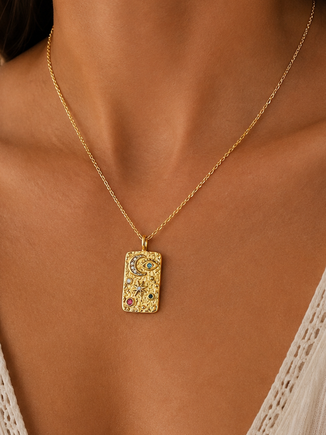 
                  
                    Celestial Eye Necklace
                  
                