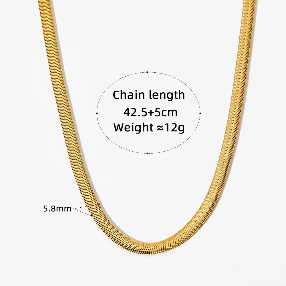 
                  
                    Gold Plated Stainless Steel Waterproof & Tarnish-Free Necklaces- Boho Jewellery For Everyday Wear
                  
                