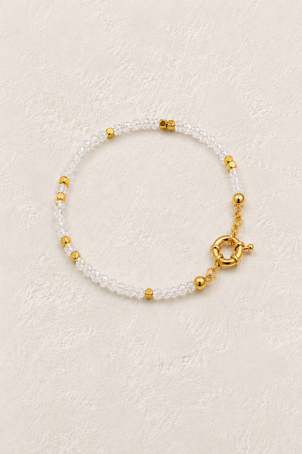
                  
                    Clear Quartz Crystal Bracelet
                  
                