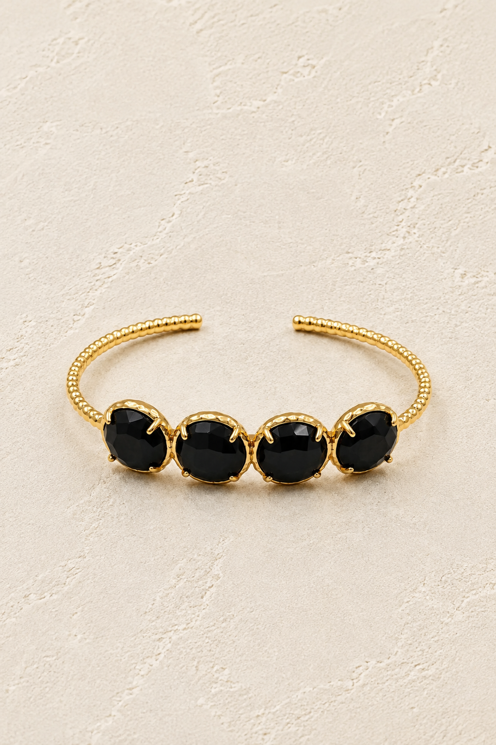 
                  
                    Black Obsidian Laguna Cuff Bracelet
                  
                