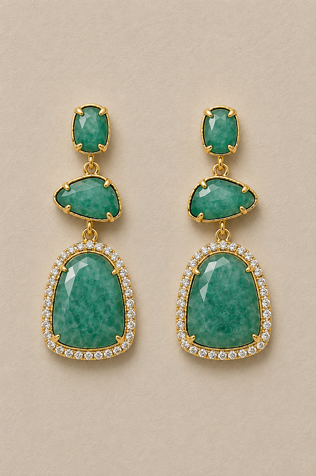 
                  
                    Valencia Amazonite - Genuine Gemstone Earrings
                  
                