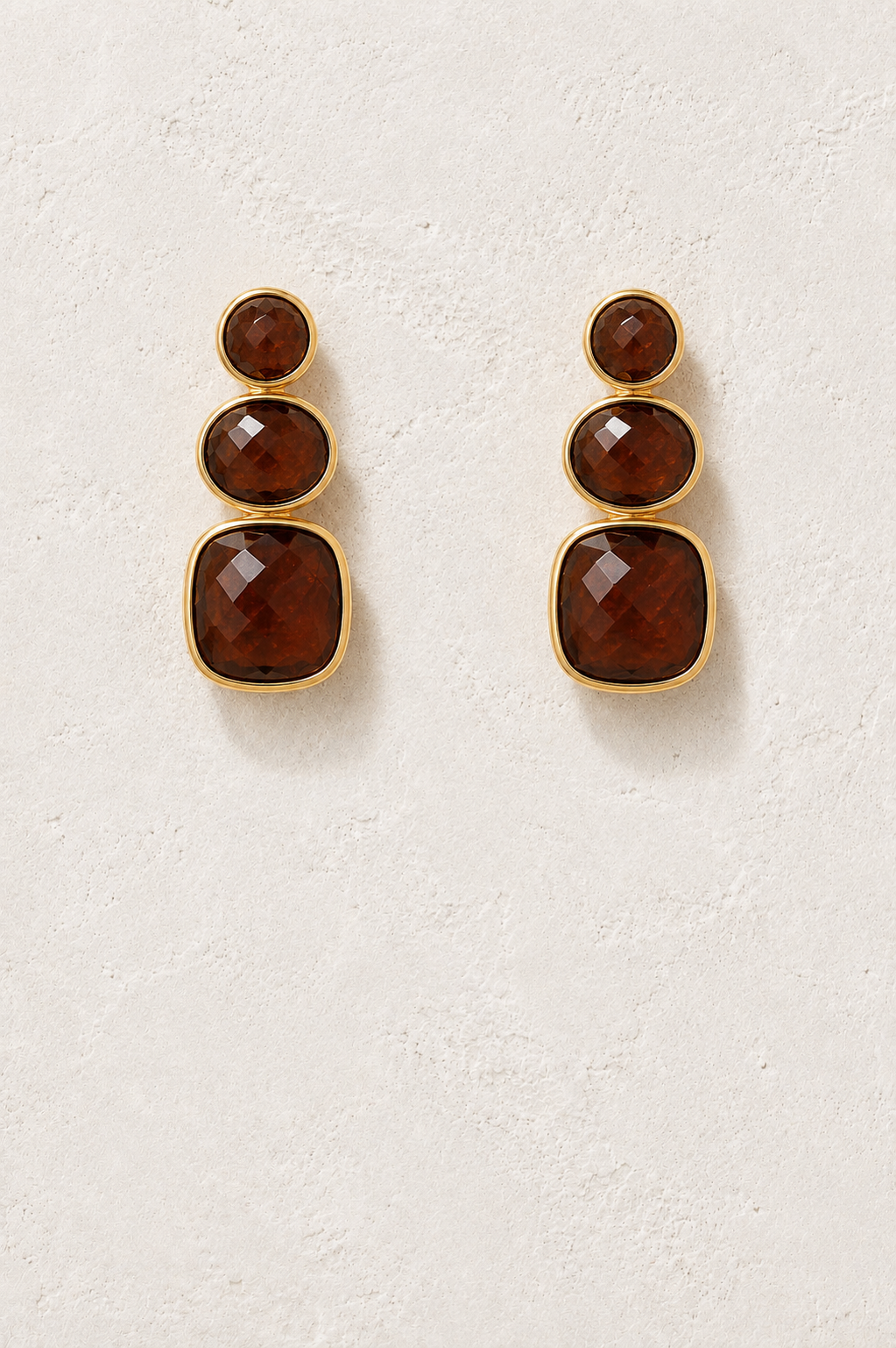 
                  
                    Solenne Strawberry Quartz - Genuine Gemstone Earrings
                  
                