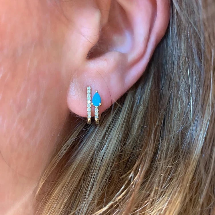 
                  
                    Boho & Mala Opal Sterling Silver Stud Earrings
                  
                