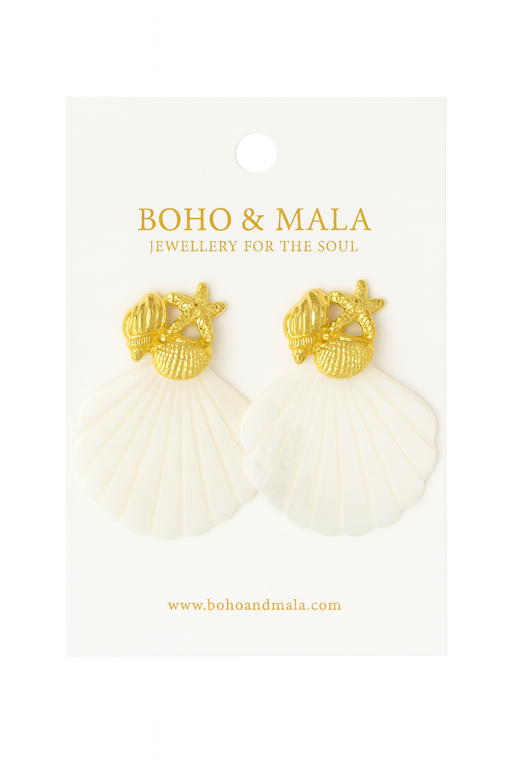 
                  
                    Gold Plated Stainless Steel Waterproof & Tarnish-Free Earrings- Boho Jewellery For Wild Souls
                  
                