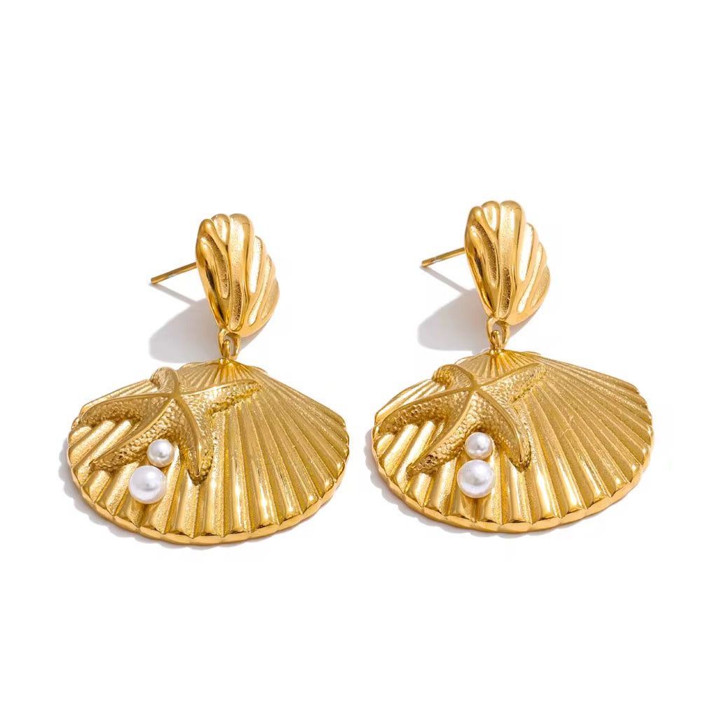 
                  
                    Gold Plated Stainless Steel Waterproof & Tarnish-Free Earrings- Boho Jewellery For Wild Souls
                  
                