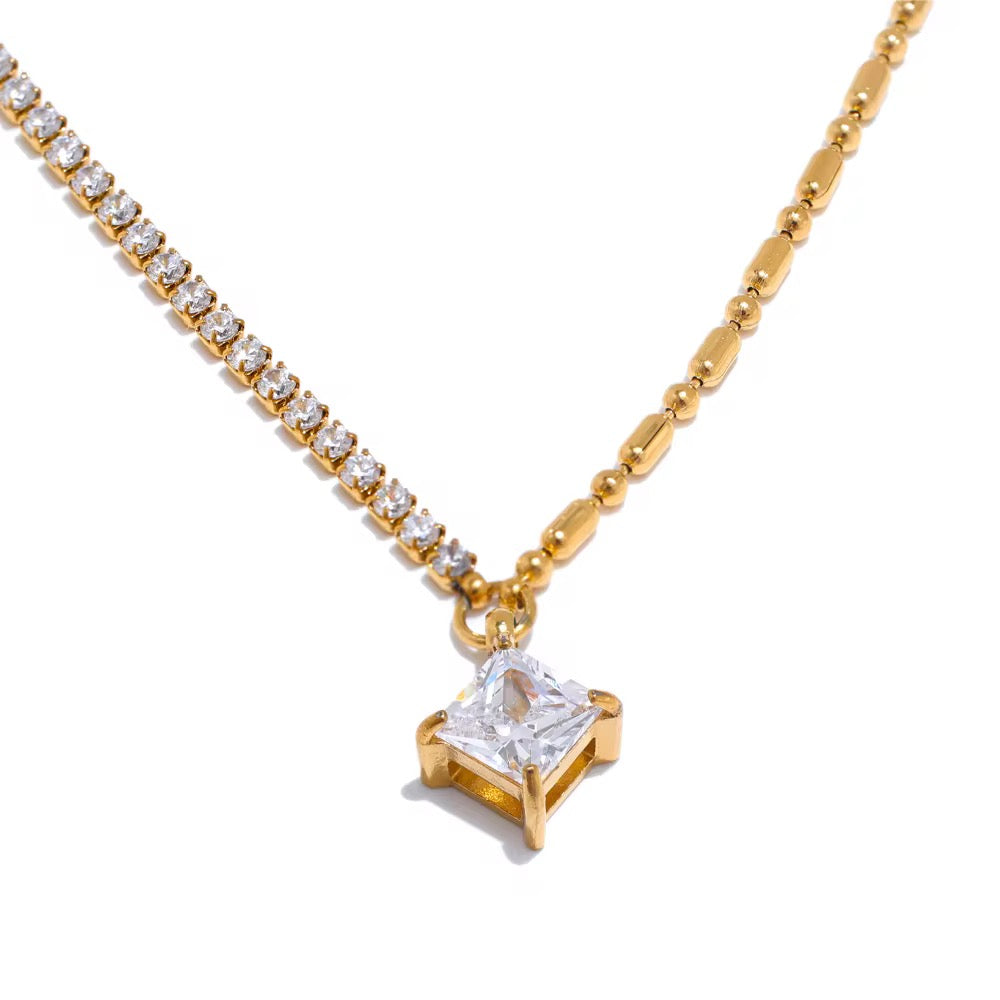 
                  
                    Gold Plated Stainless Steel Waterproof & Tarnish-Free Necklaces- Boho Jewellery For Everyday Wear
                  
                