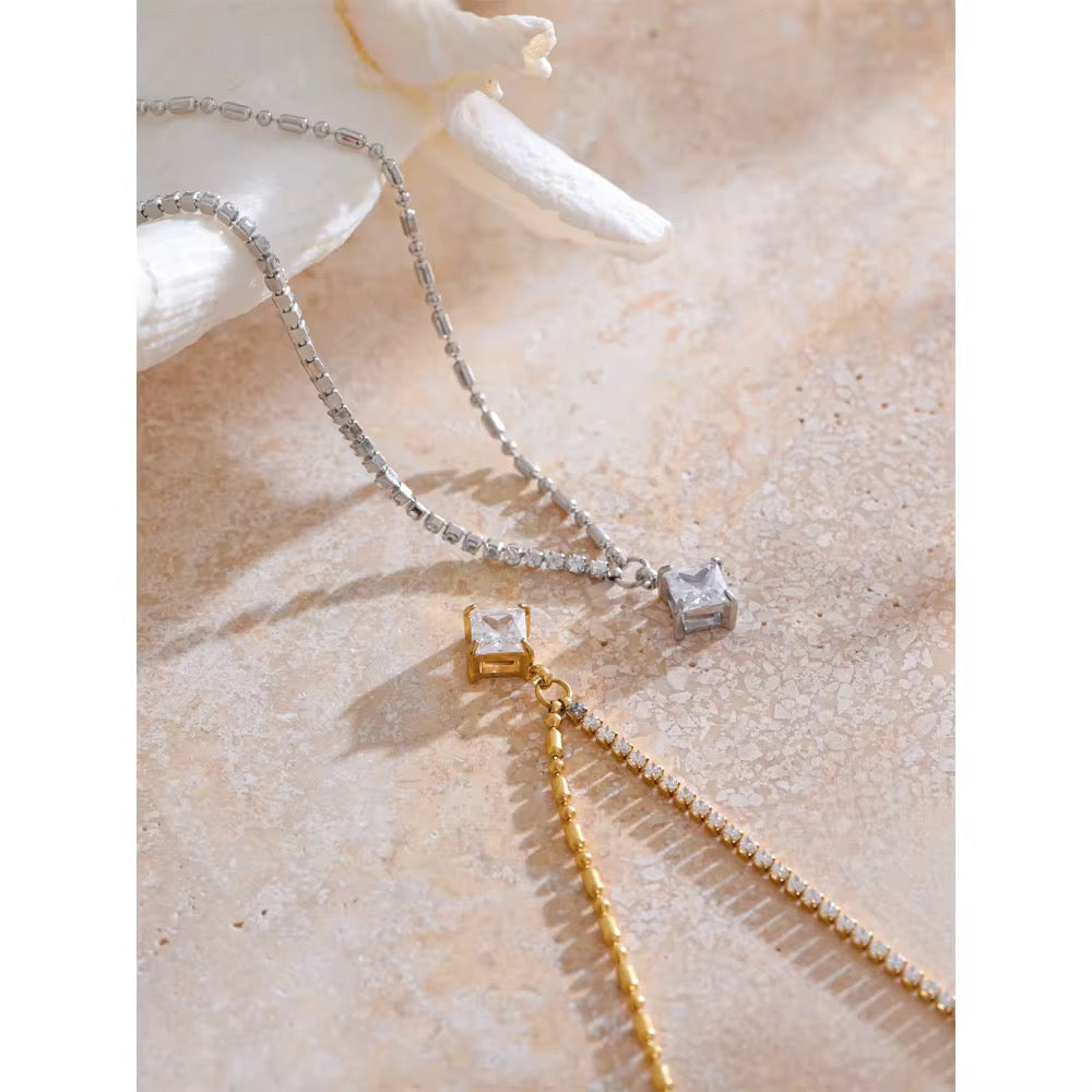 
                  
                    Gold Plated Stainless Steel Waterproof & Tarnish-Free Necklaces- Boho Jewellery For Everyday Wear
                  
                