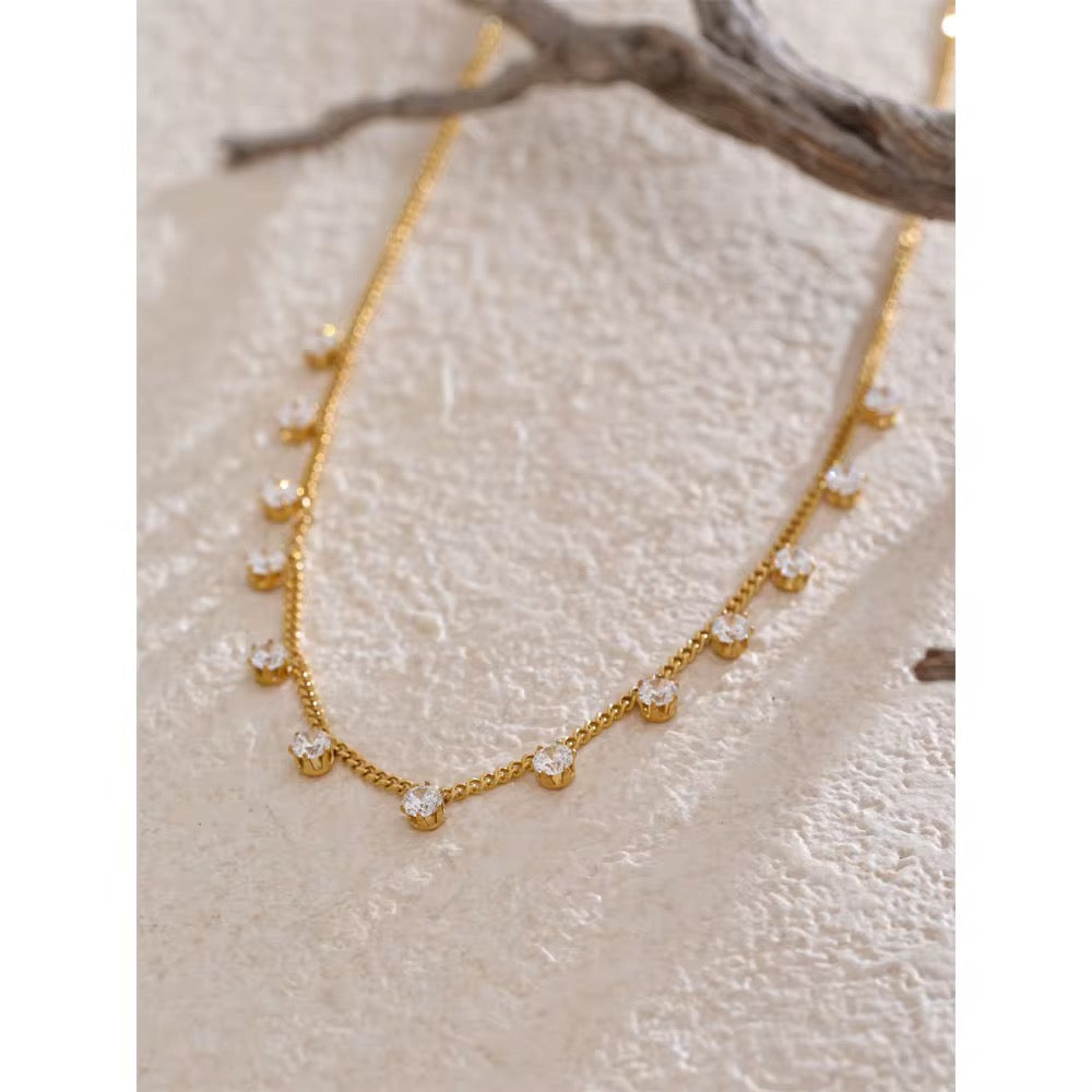 
                  
                    Gold Plated Stainless Steel Waterproof & Tarnish-Free Necklaces- Boho Jewellery For Everyday Wear
                  
                