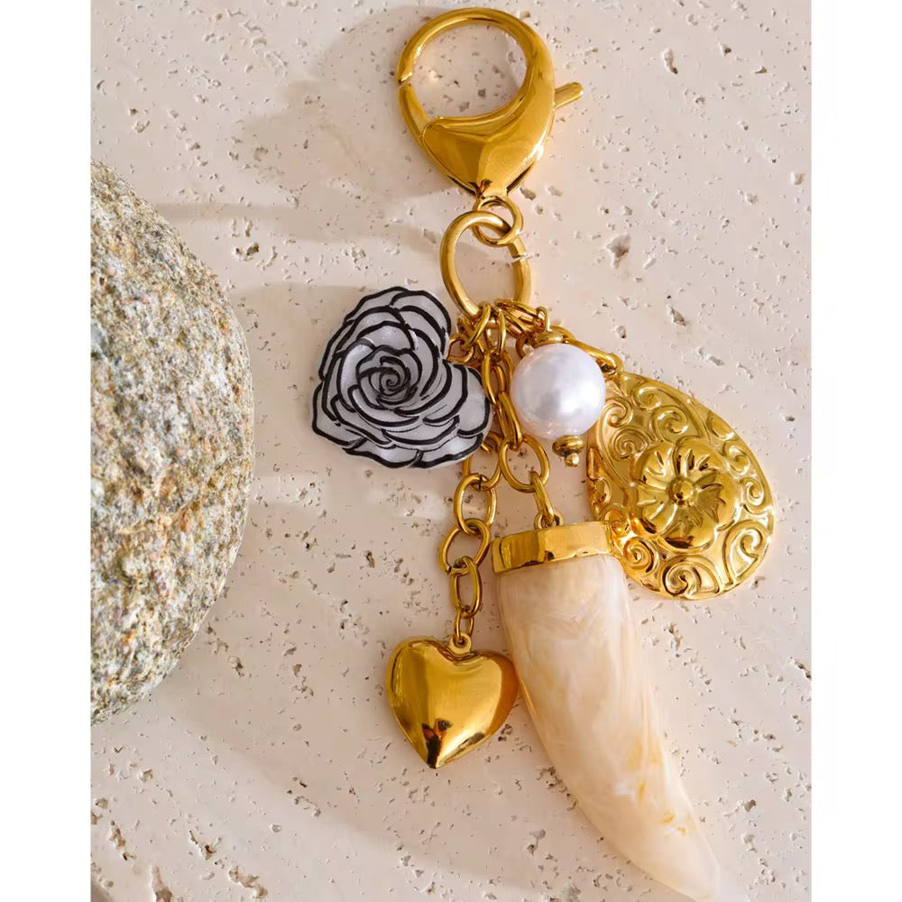 
                  
                    Lucky Tooth Charm Key Ring
                  
                