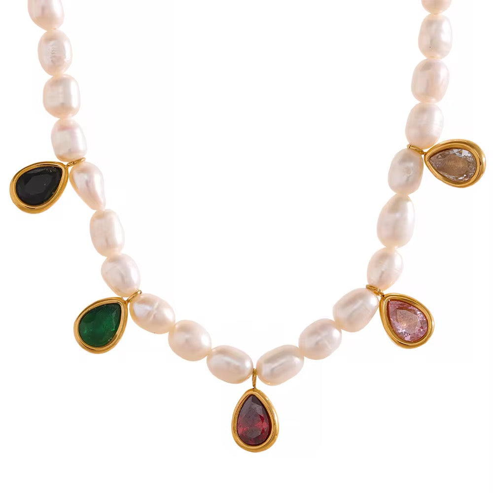 
                  
                    Celeste Freshwater Pearl Necklace
                  
                