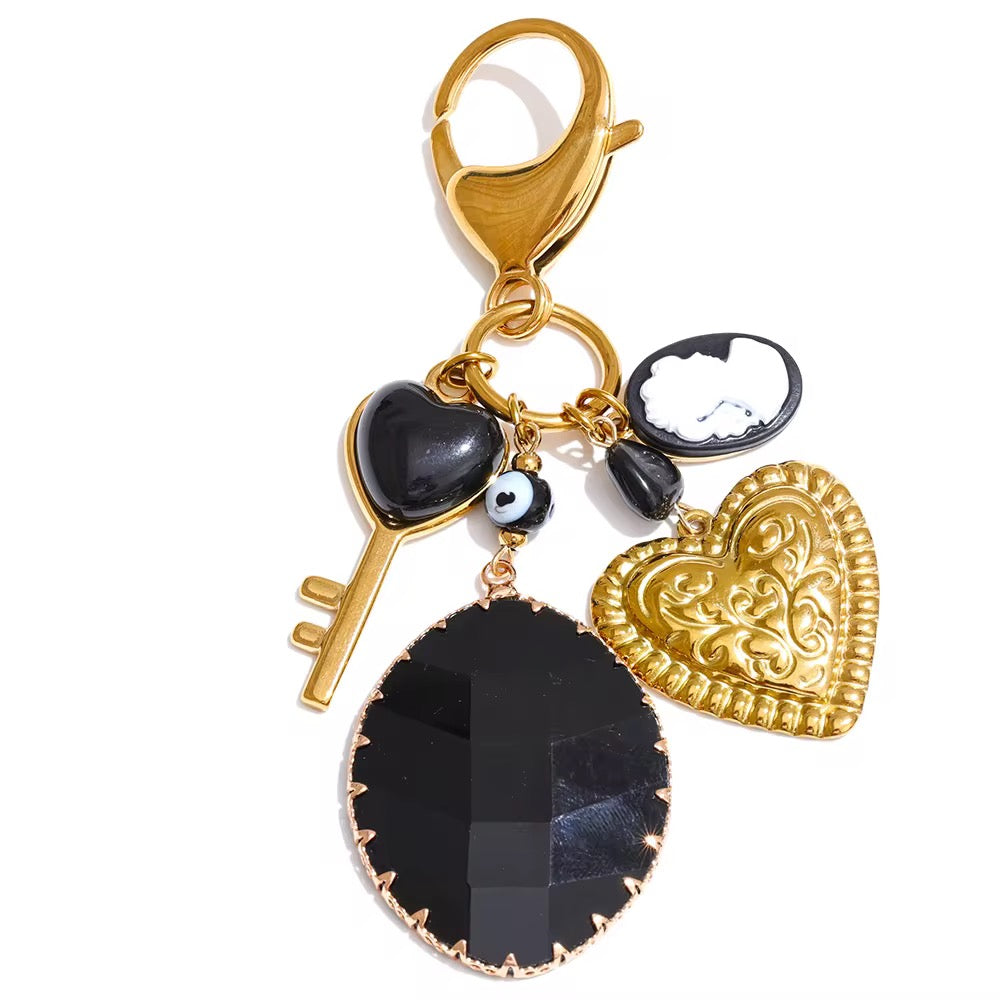 
                  
                    Boho Sun Charm Key Ring
                  
                