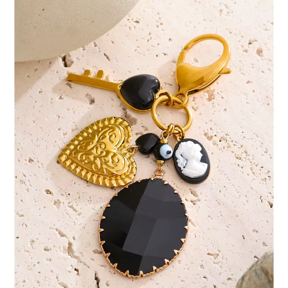 
                  
                    Boho Sun Charm Key Ring
                  
                