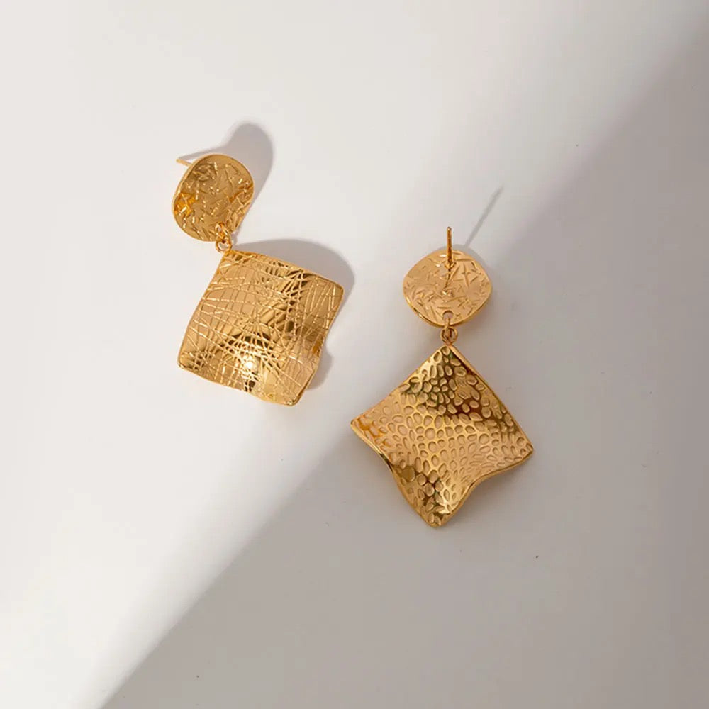 
                  
                    Gold Plated Stainless Steel Waterproof & Tarnish-Free Earrings- Boho Jewellery For Wild Souls
                  
                