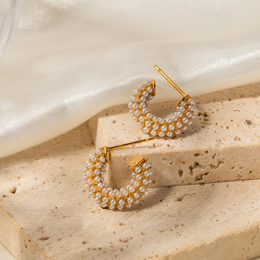 
                  
                    Gold Plated Stainless Steel Waterproof & Tarnish-Free Earrings- Boho Jewellery For Wild Souls
                  
                