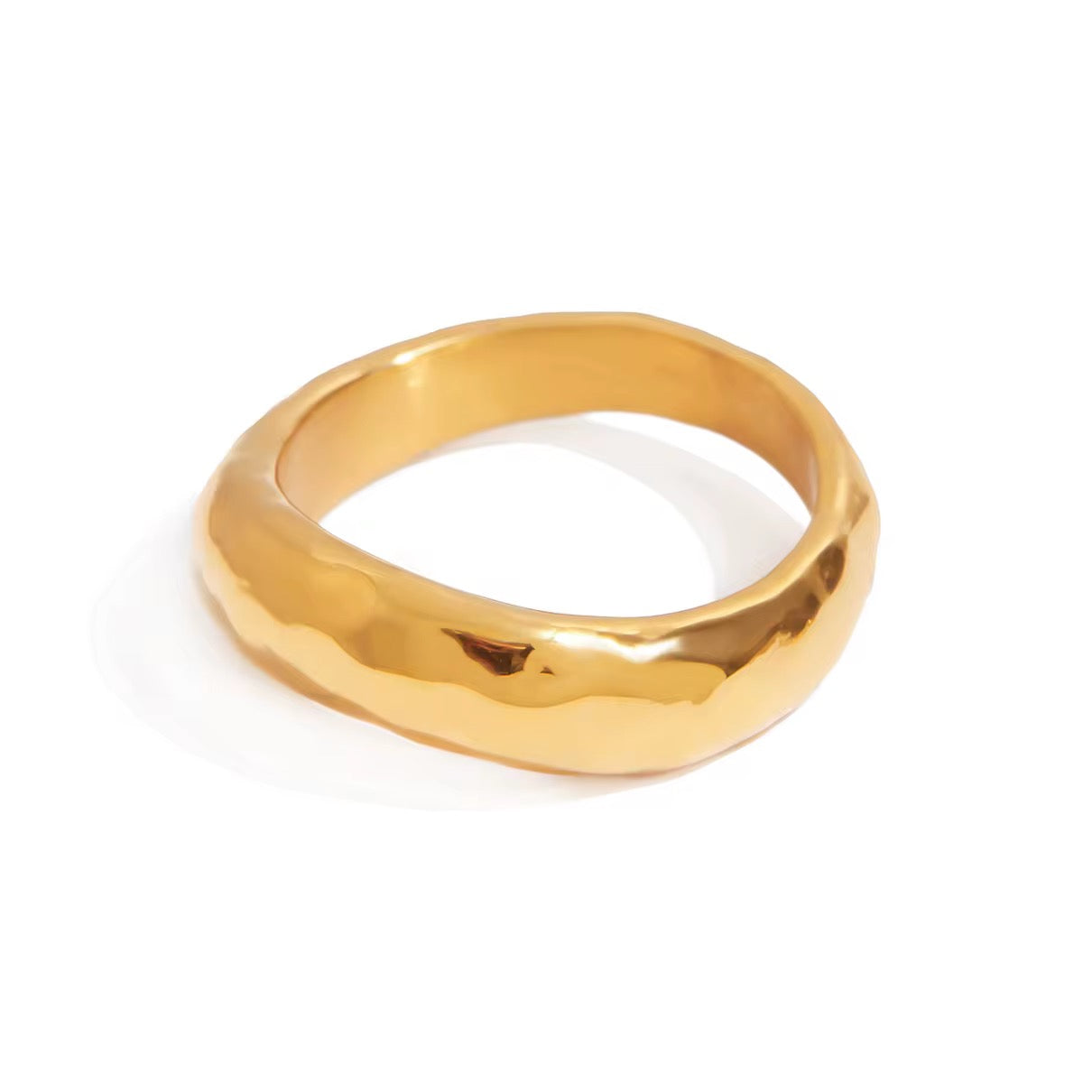 
                  
                    Molten Gold Band Ring Size 7
                  
                