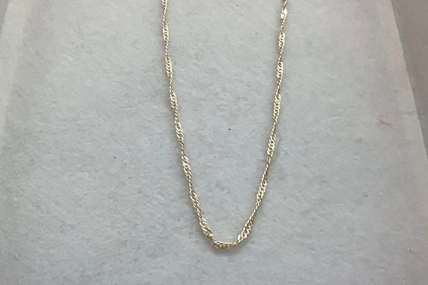 Gold Wrap Twist Necklace Chain – Boho & Mala jewellery