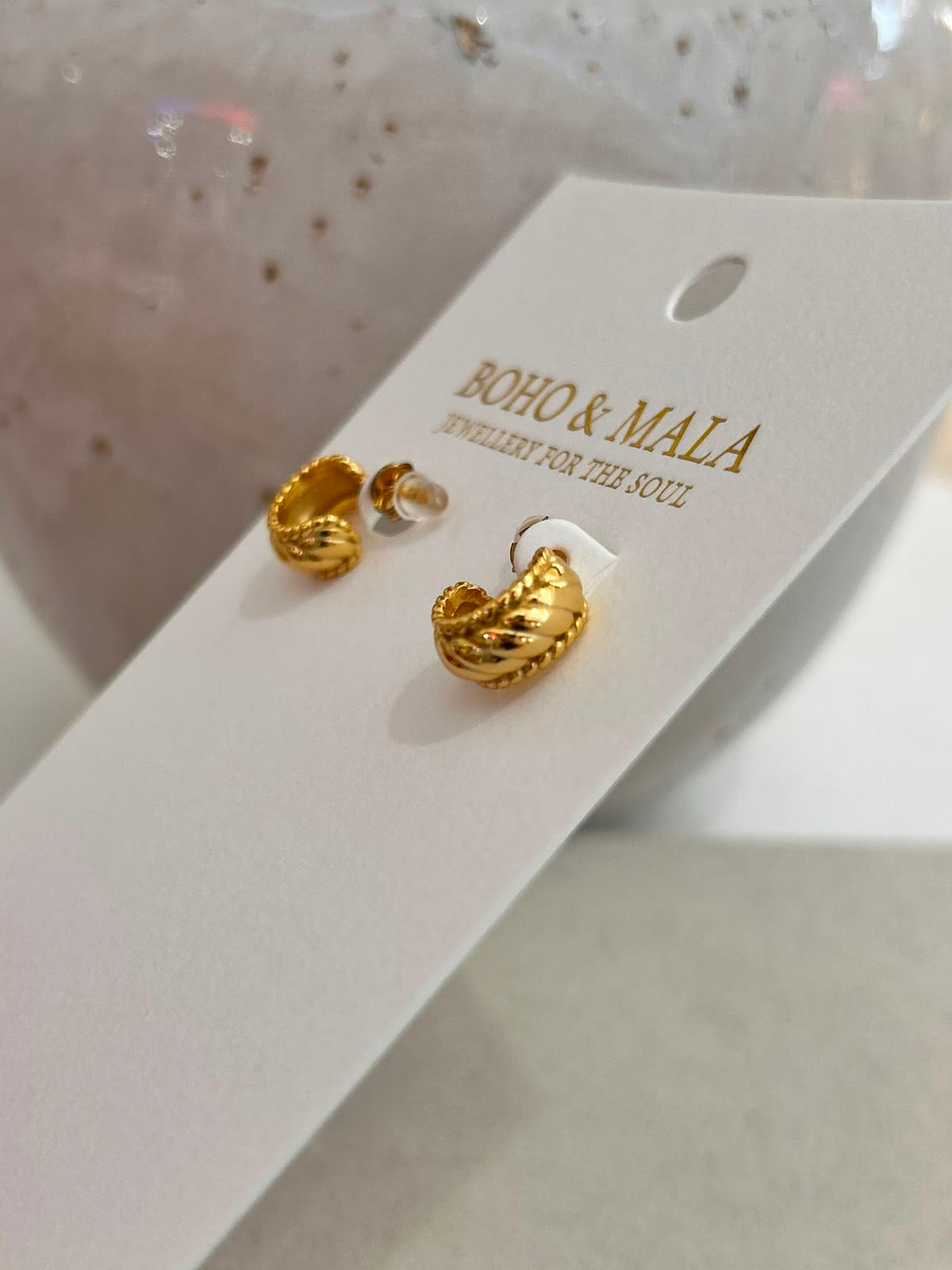 
                  
                    Sora Gold Hoop Earrings
                  
                