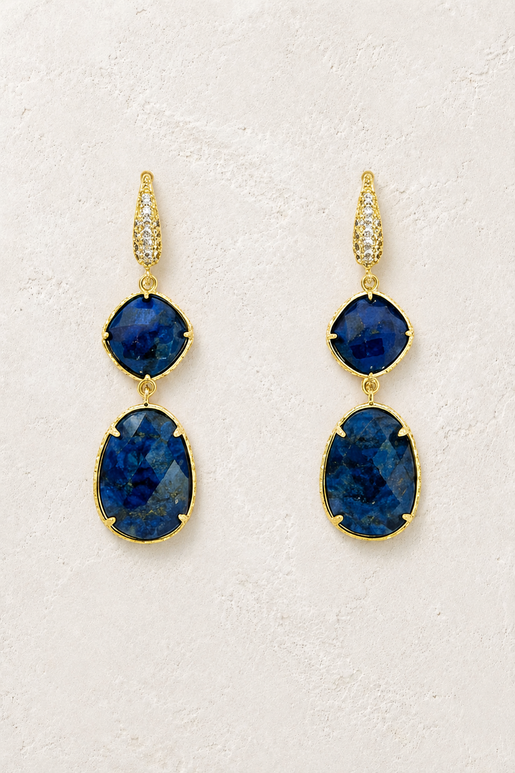 
                  
                    Amara Lapis Lazuli genuine gemstone earrings
                  
                