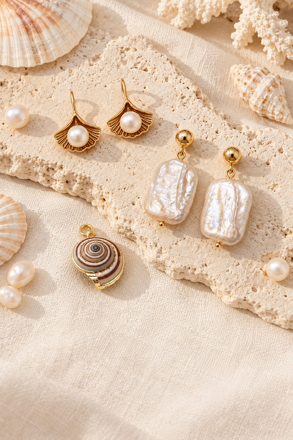 Freshwater Pearl & Shell Jewellery