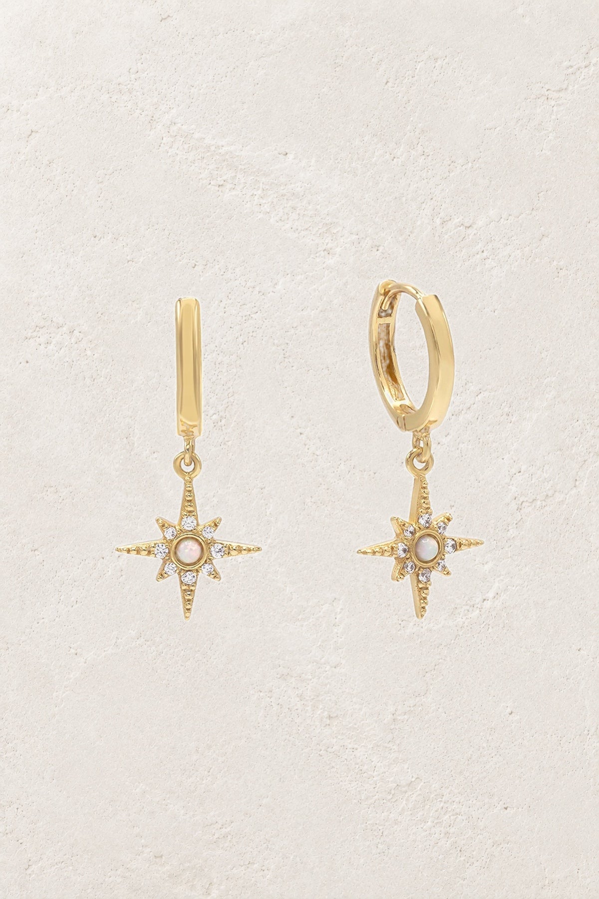 
                  
                    Estelle Starburst Huggie Earrings
                  
                