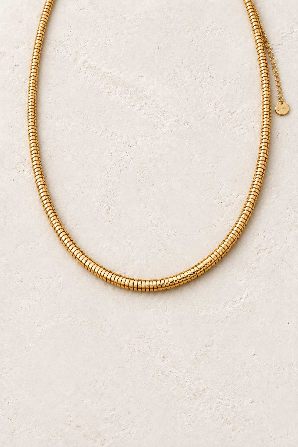Gold Snake Chain Necklace – Boho & Mala gold necklace