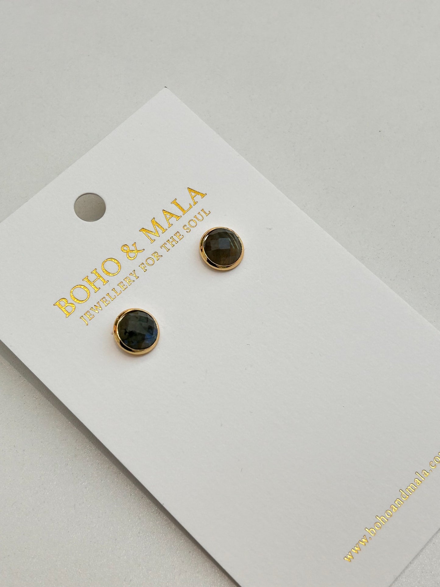 Liora Labradorite Facet Studs original product photo