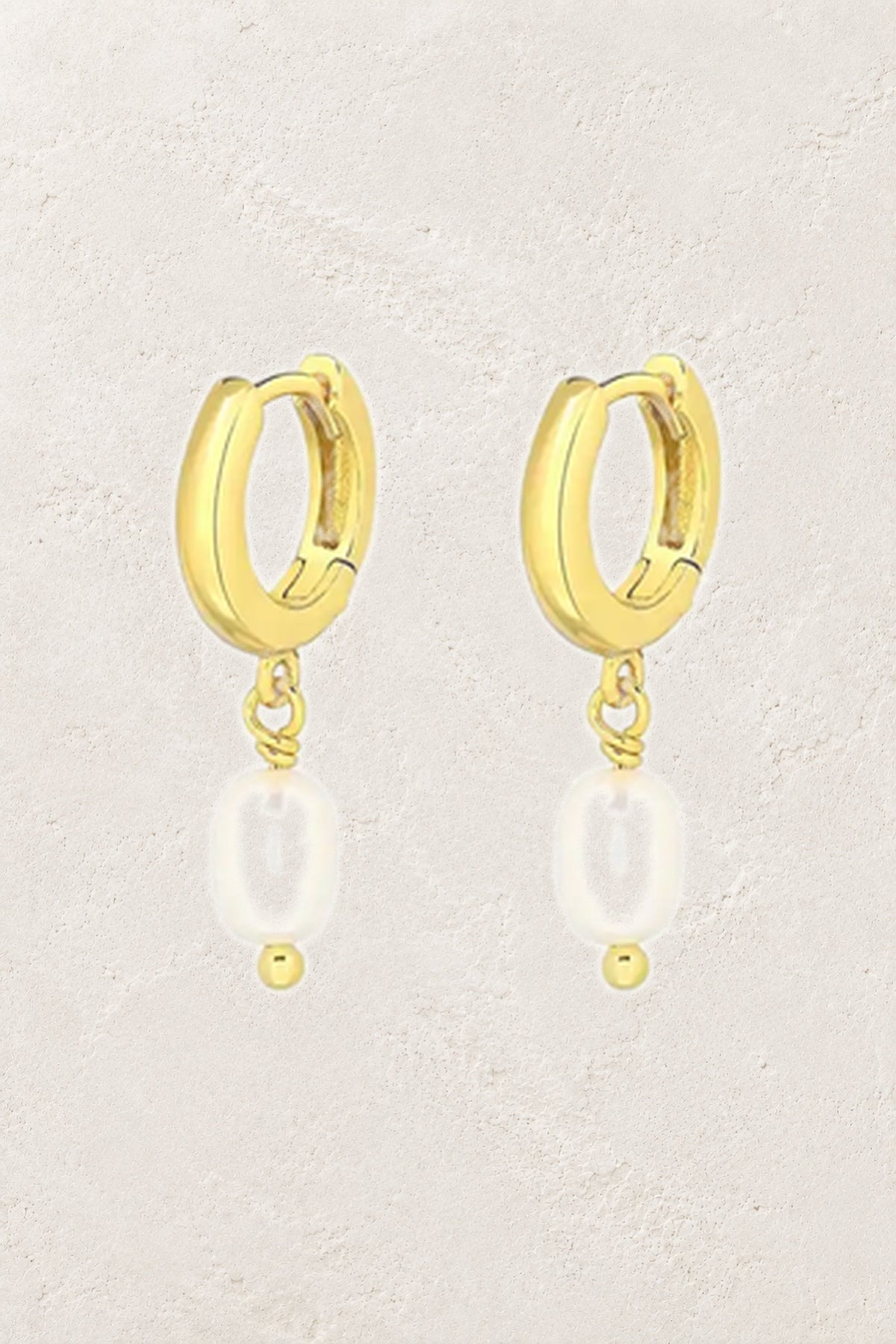 
                  
                    Marina Pearl Drop Huggie Earrings
                  
                